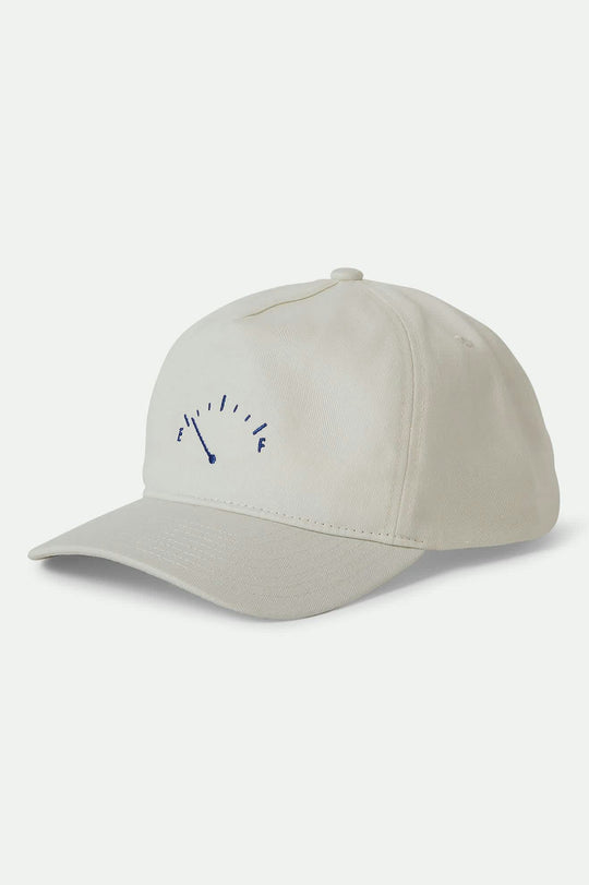 Women's Running On Empty Netplus Adjustable Hat in the color Off White - Front Product View