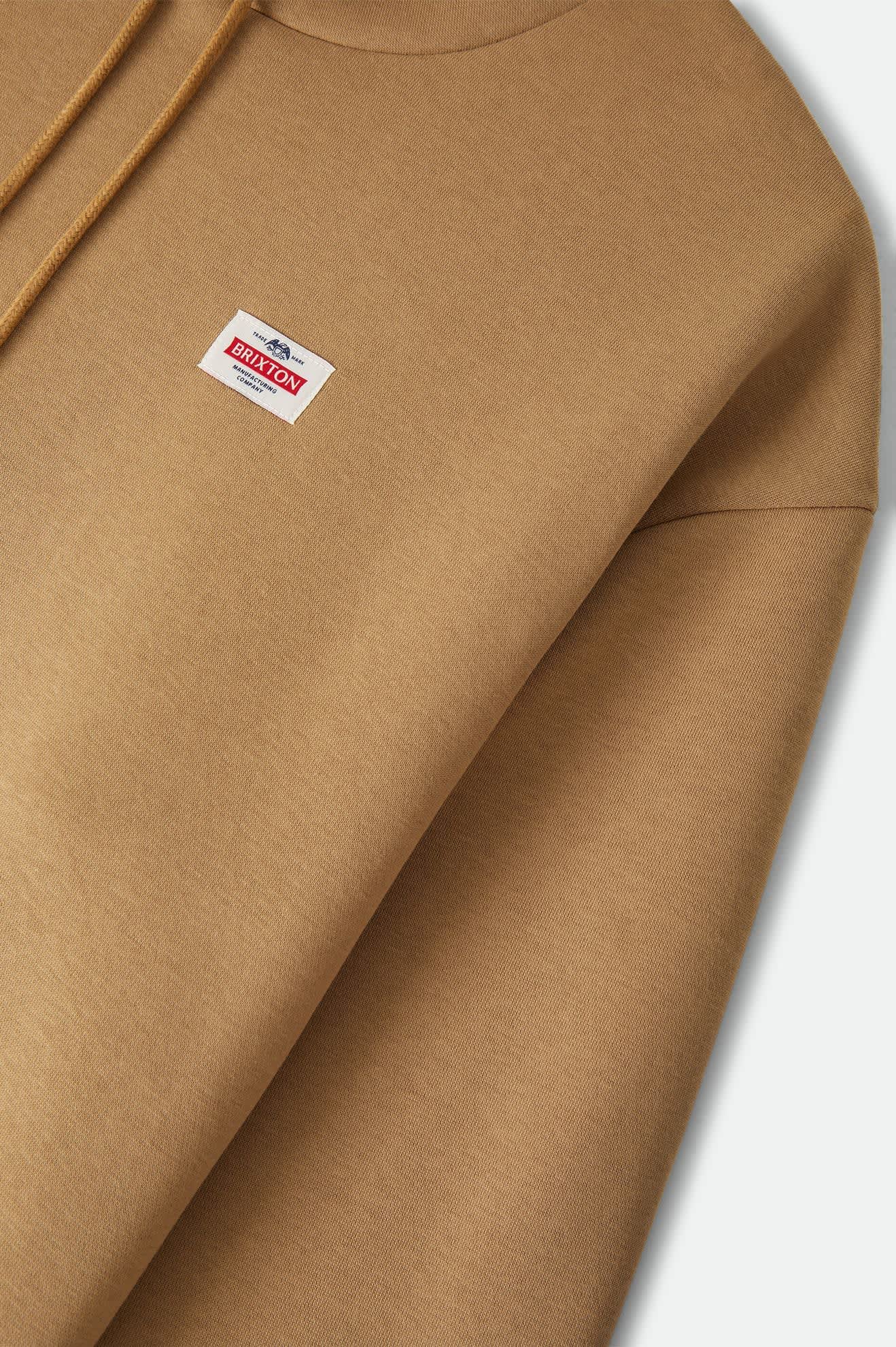 Men's Trademark Hood in the color British Khaki - Additional Laydown image