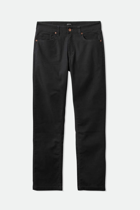 Brixton Men's Builders 5-pocket Stretch Pant - Black | Main