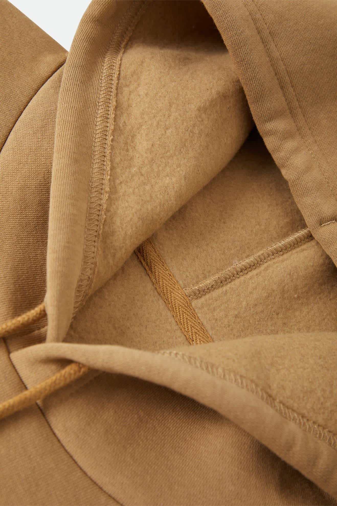 Men's Trademark Hood in the color British Khaki - Additional Laydown image