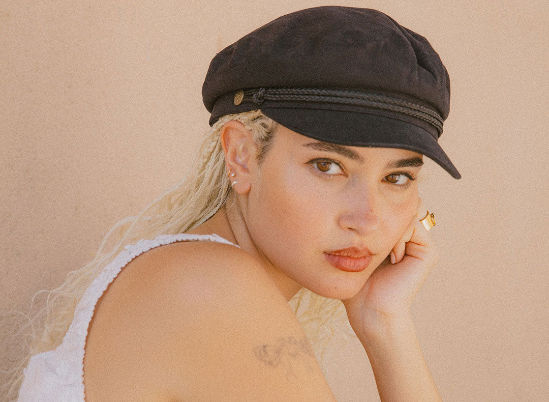Unisex Fiddler Fisherman Cap in Black – Brixton Canada
