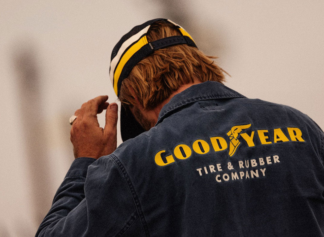 Unisex Goodyear Service Trucker Hat in Navy – Brixton Canada