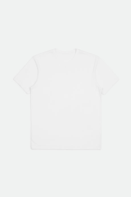 Premium Cotton S/S Tailored T-shirt - White