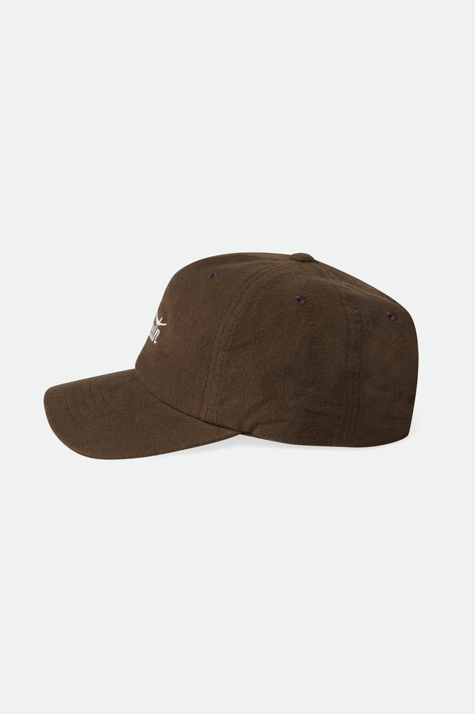 Brixton Stith MP Adjustable Hat - Bison/Off White