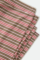 Women's Siesta Stripe Knit Pant in the color Green Multi Stripe - Additional Laydown image