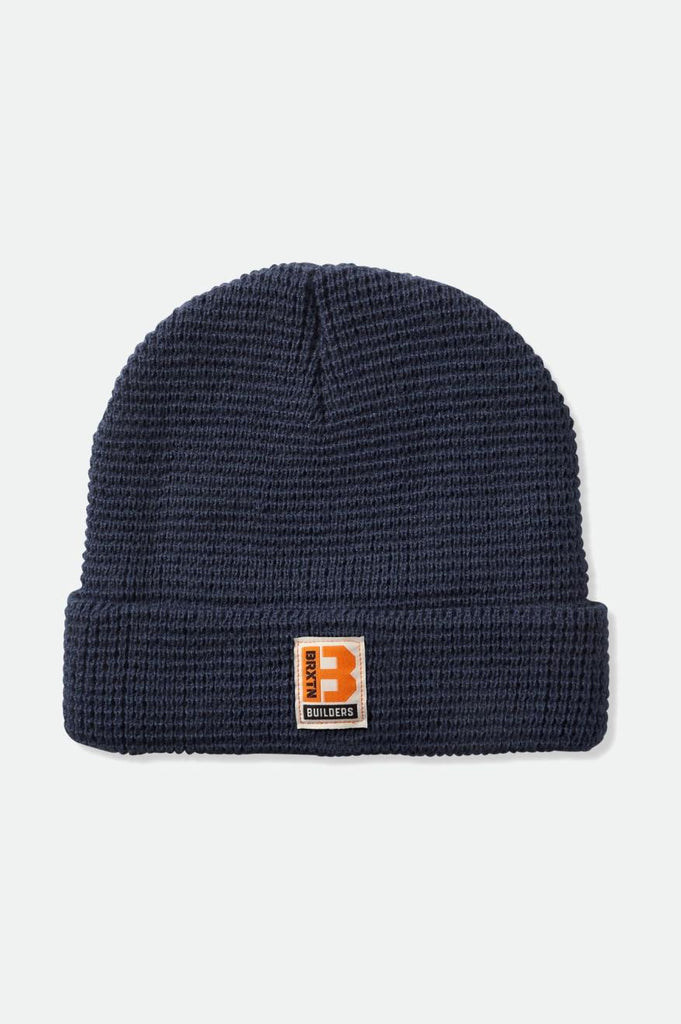 Brixton Builders Waffle Knit Beanie - Ombre Blue