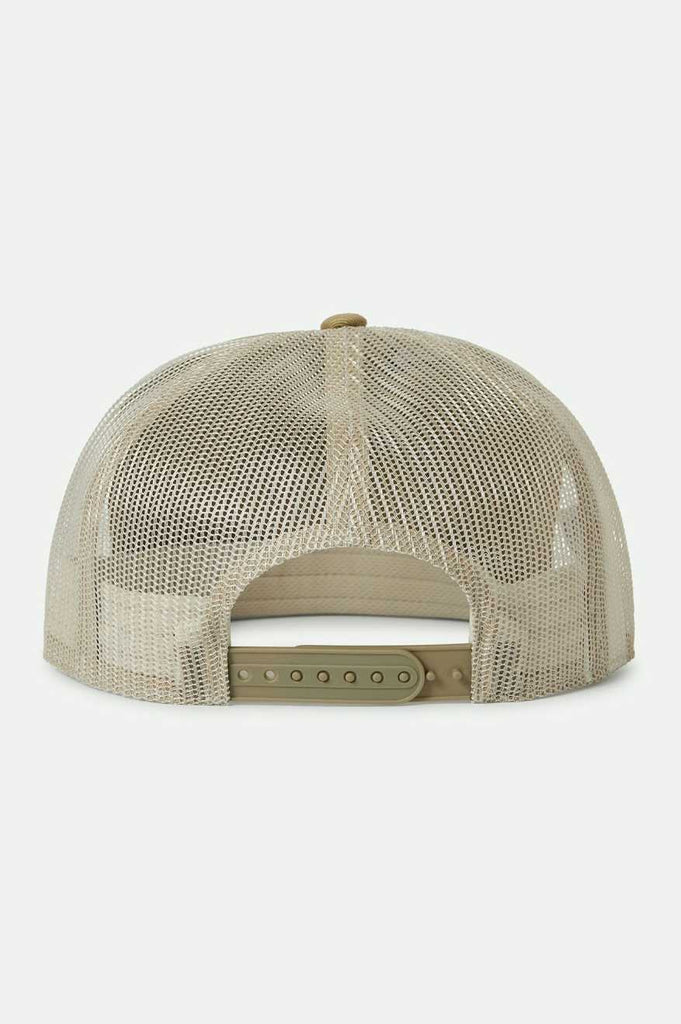 Brixton Neon Fallbrook Snapback - Khaki/Green/Khaki