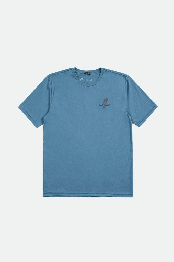 Brixton Austin S/S Tailored Tee - Blue Heaven