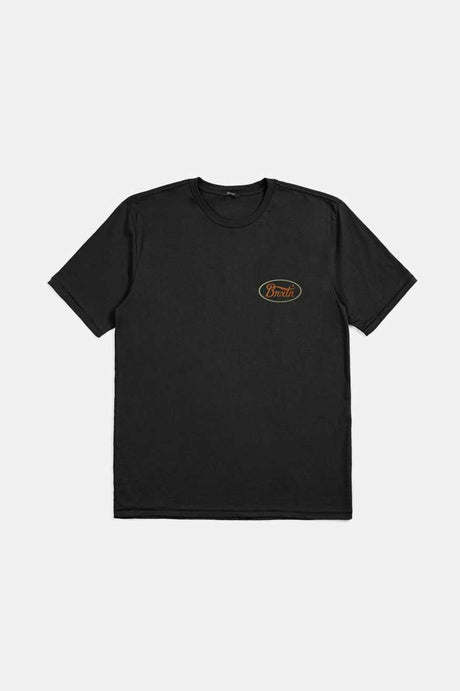 Parsons S/S Tailored T-Shirt - Black/Rust/Sand