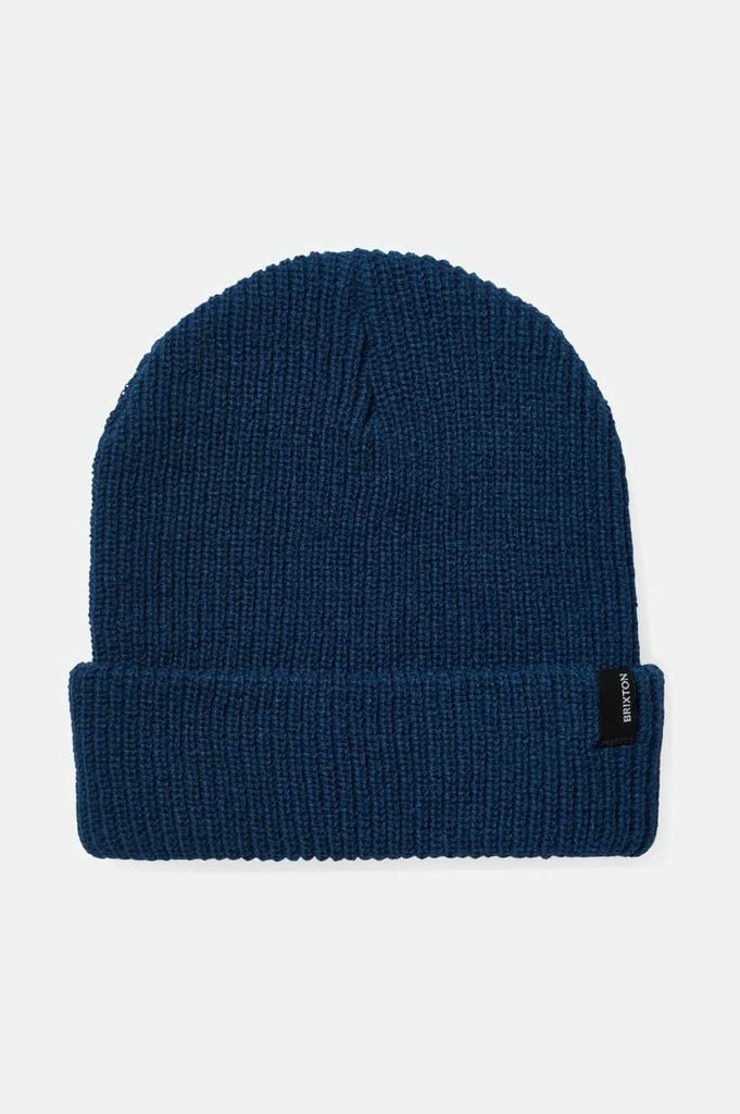 Brixton Unisex Heist Beanie - Dark Denim | Main