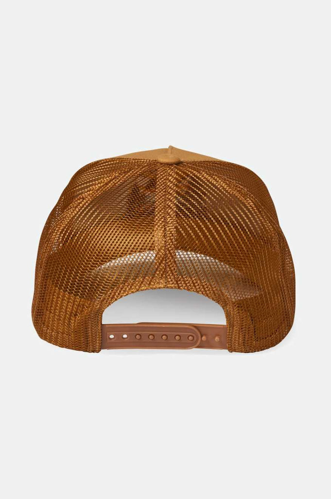 Brixton Ridgewood Netplus Trucker Hat - Copper/Copper