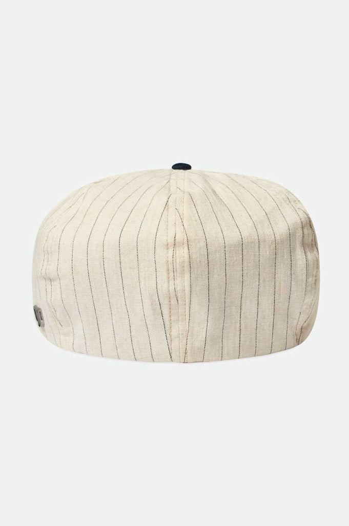 Brixton 20th Anniversary Brood Newsboy Cap - Cream/Navy