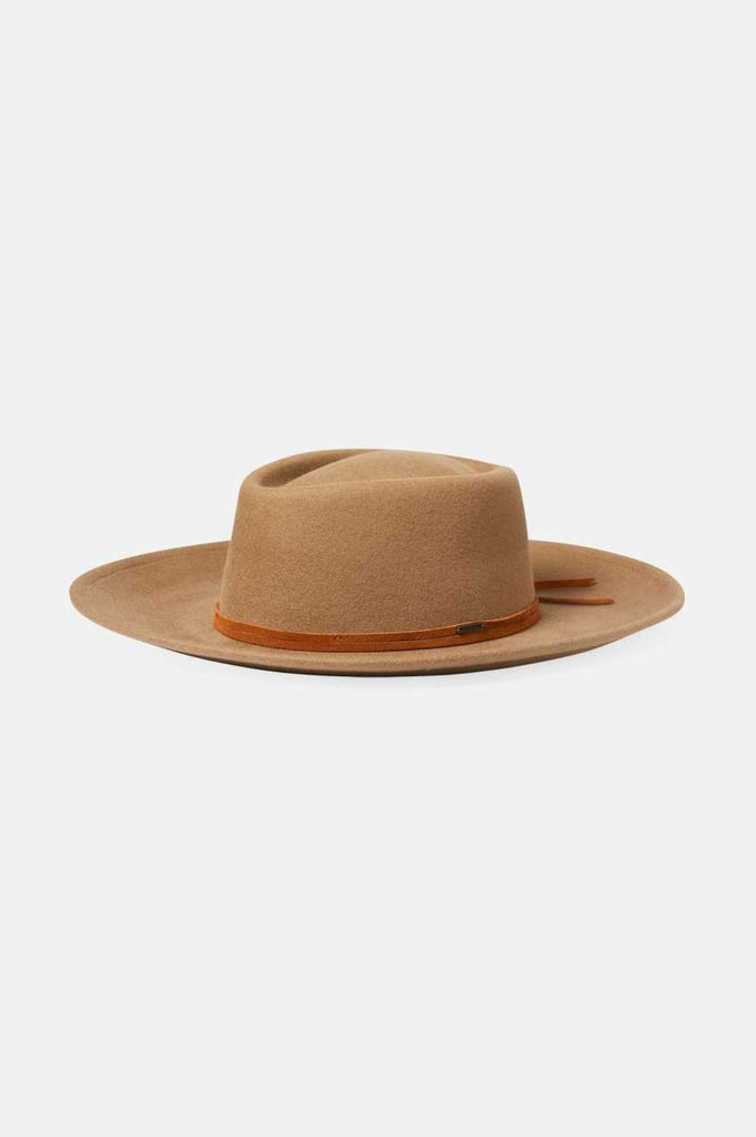 Brixton Brenton Convertabrim Fedora - Tobacco Brown