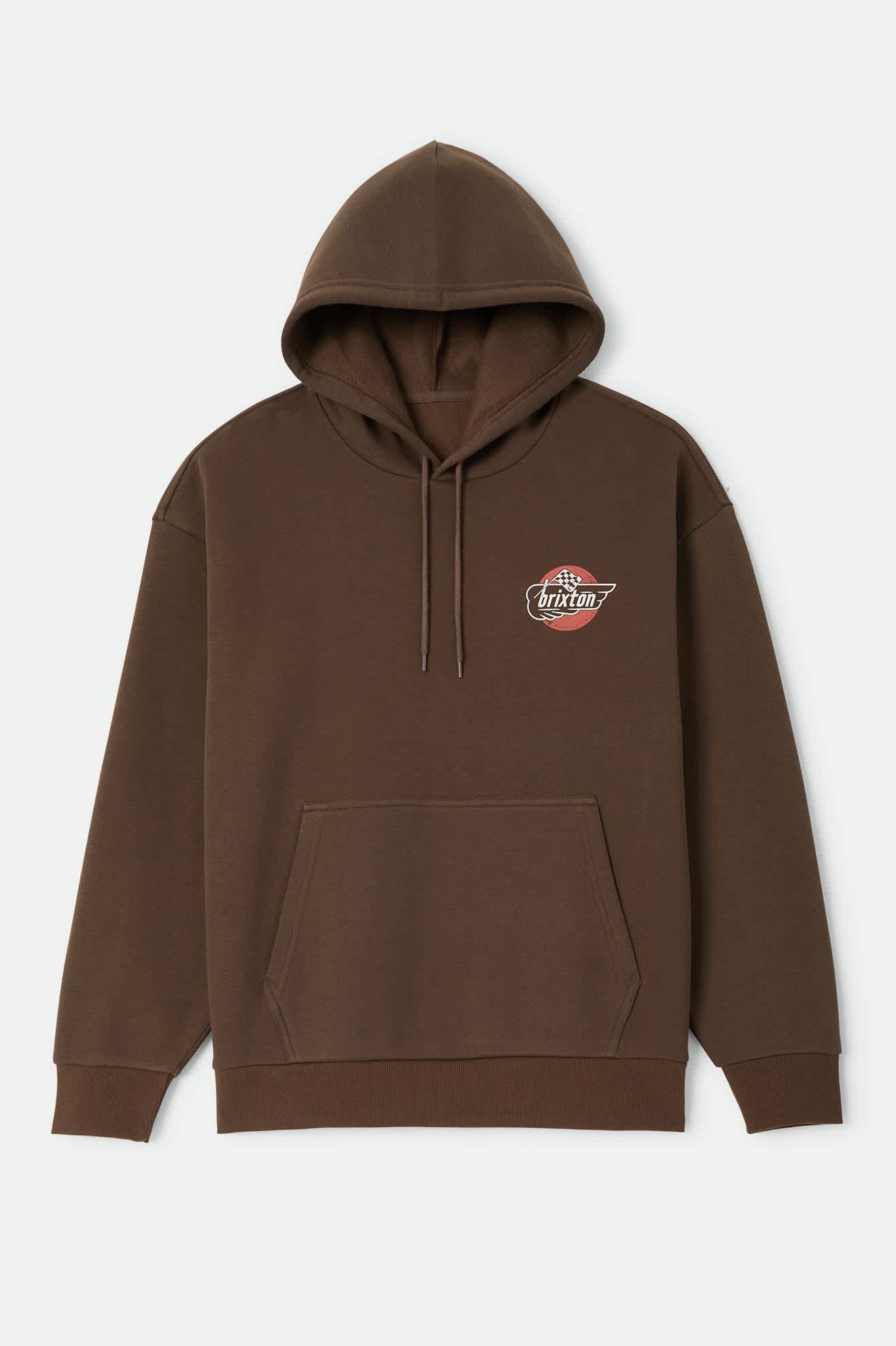 Men's Heyward Hood in the color Walnut Brown - Front Product View
