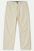 Men's Surplus Herringbone Relaxed Trouser Pant in the color Whitecap - Front Product View
