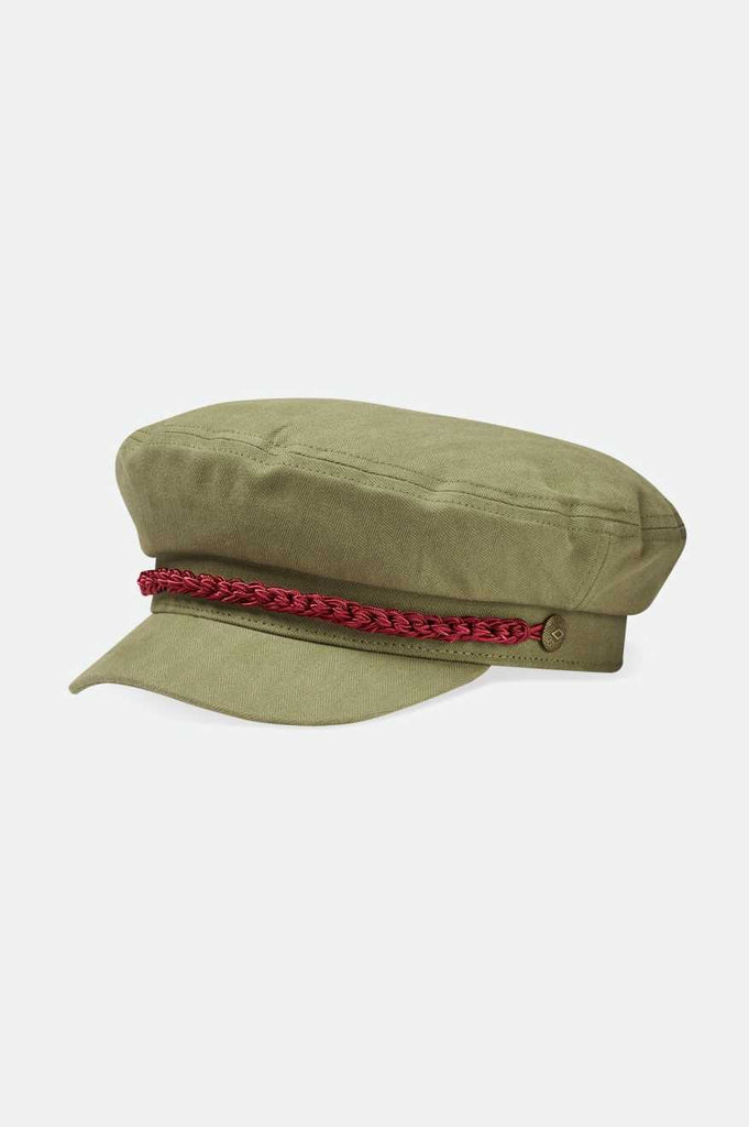 Brixton 20th Anniversary Fiddler Cap - Olive