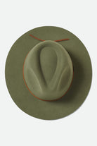 Women's Wesley Fedora in the color Sea Kelp - Additional Laydown image
