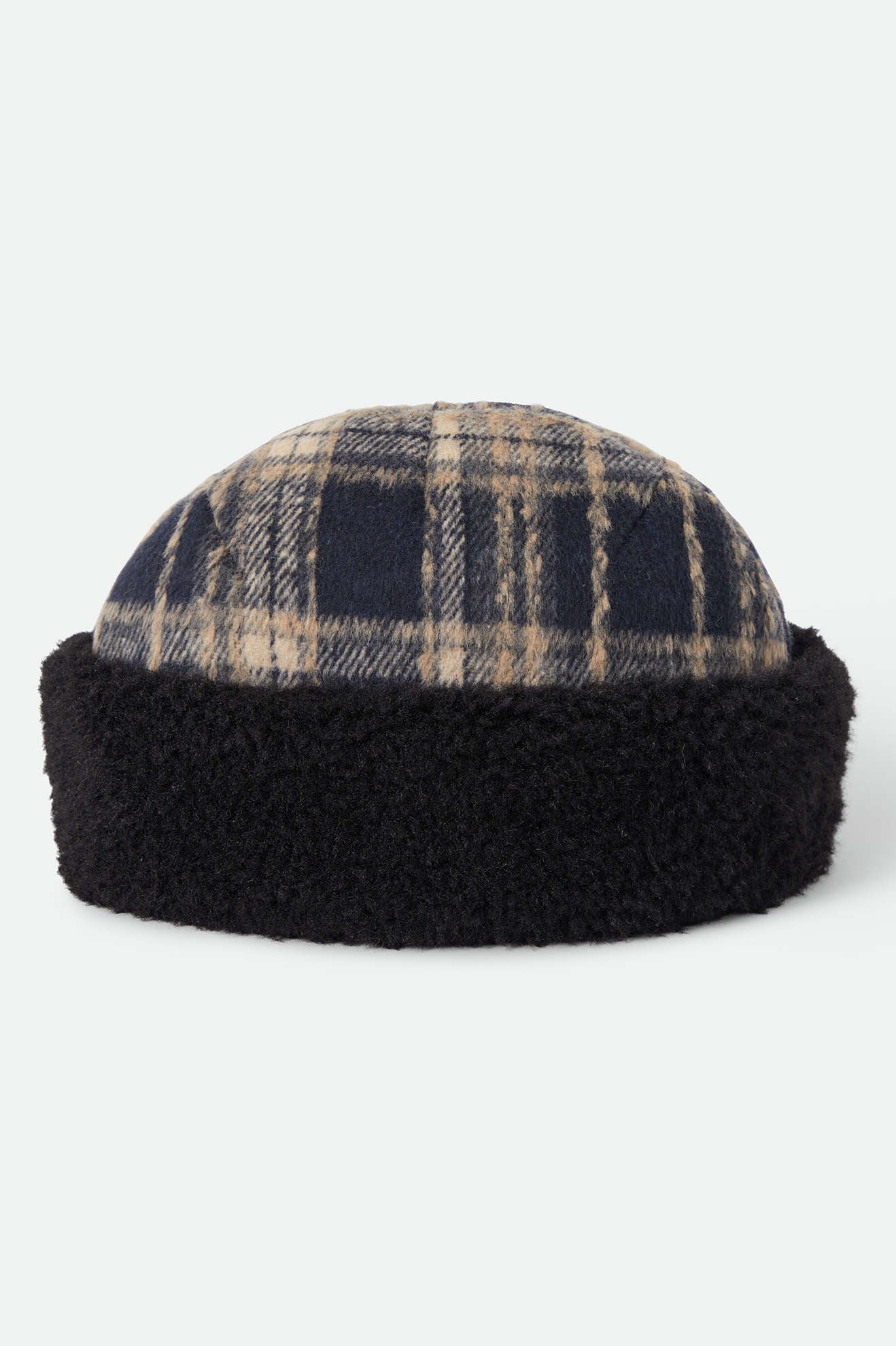Unisex Ginsburg Hat in the color Navy/Sand/Cream - Additional Laydown image