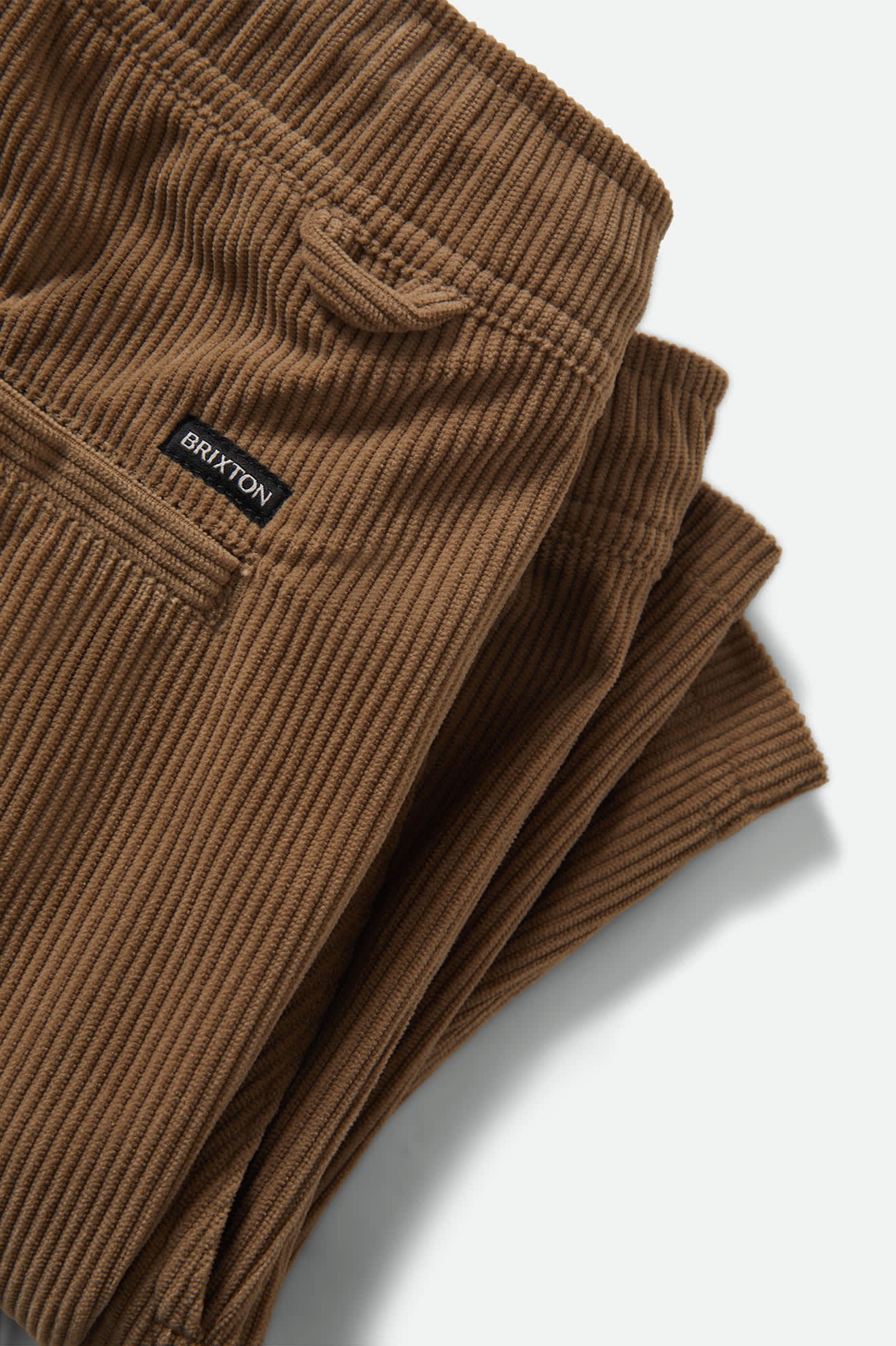 Men's Everyday Corduroy Short in the color Vintage Khaki - Additional Laydown image