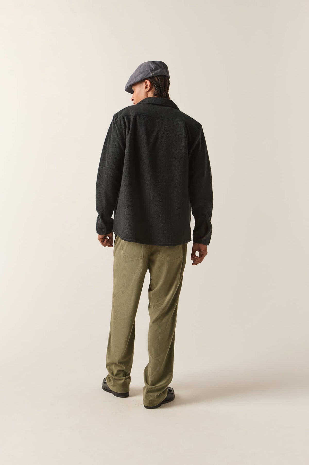 Men's Everyday E-Waist Corduroy Pant in the color Olive Surplus Corduroy - Additional Fit image