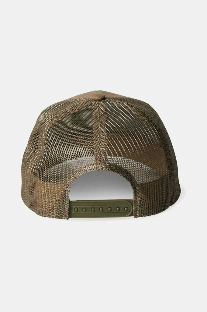 Brixton Crest Netplus Trucker Hat - Cinder Grey/Cinder Grey