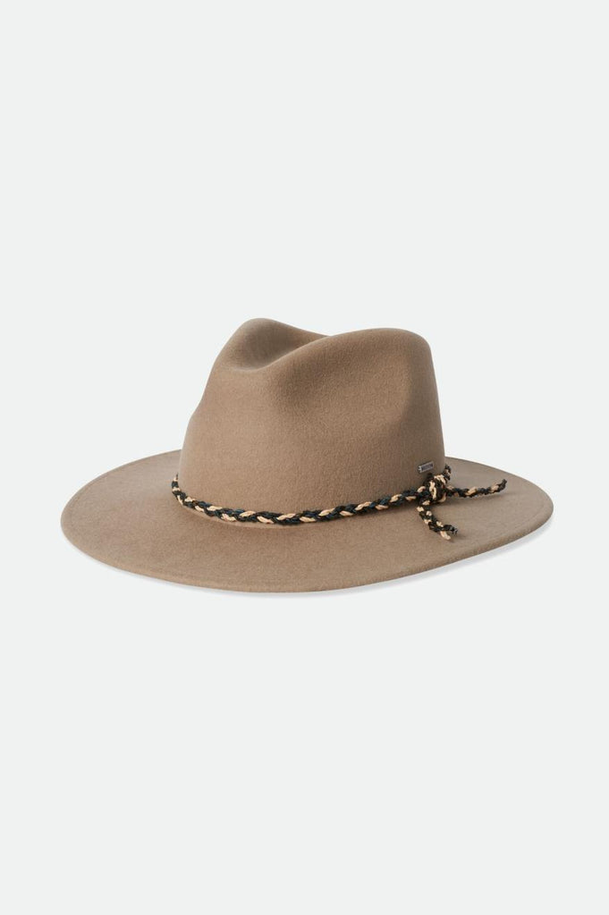 Brixton Messer Western Fedora - Sand