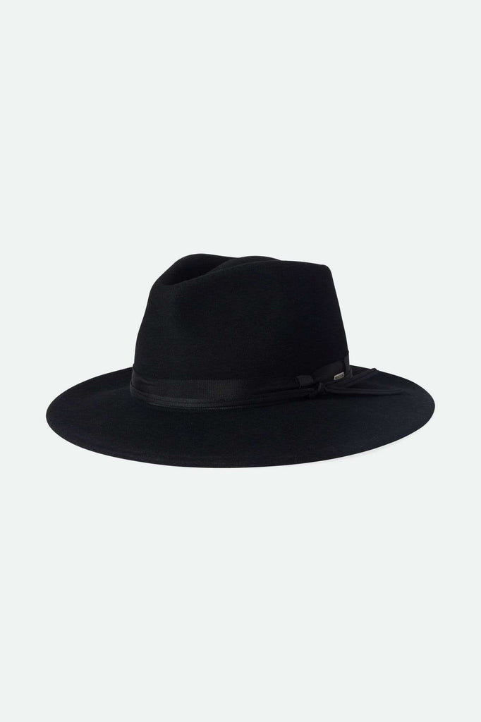 Brixton Unisex Dayton Convertabrim Rancher Hat - Black/Black | Main