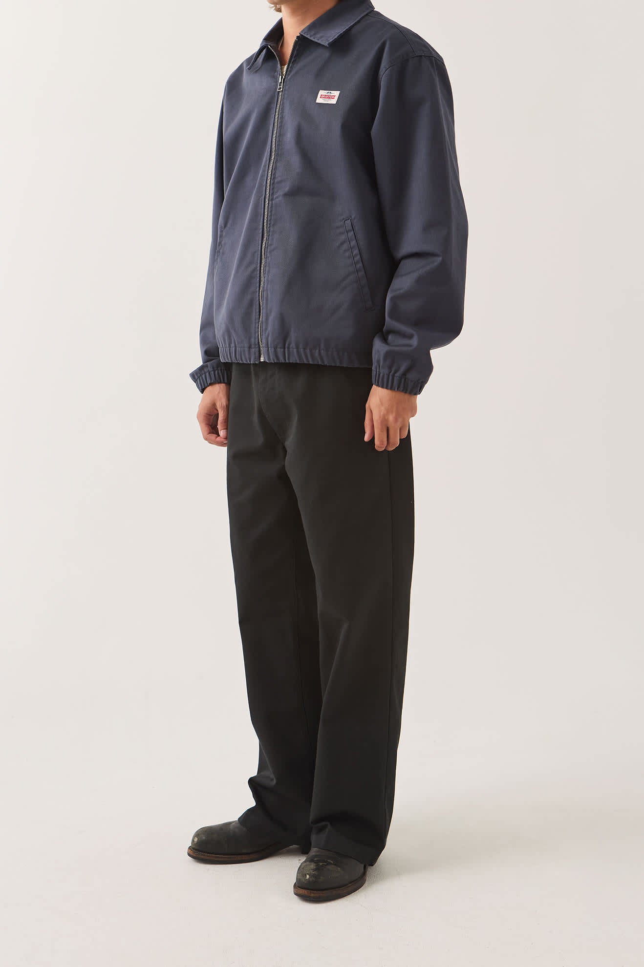Men's Trademark Chino Pant in the color Black - Men's Side View