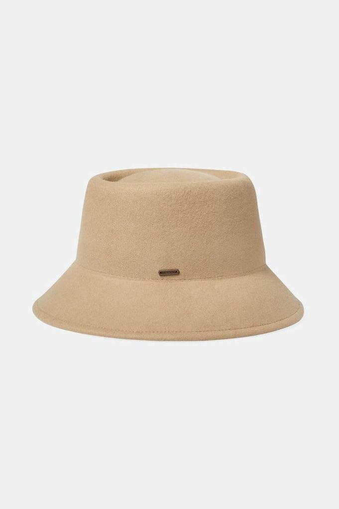 Brixton Elle Felt Bucket Hat - Sand