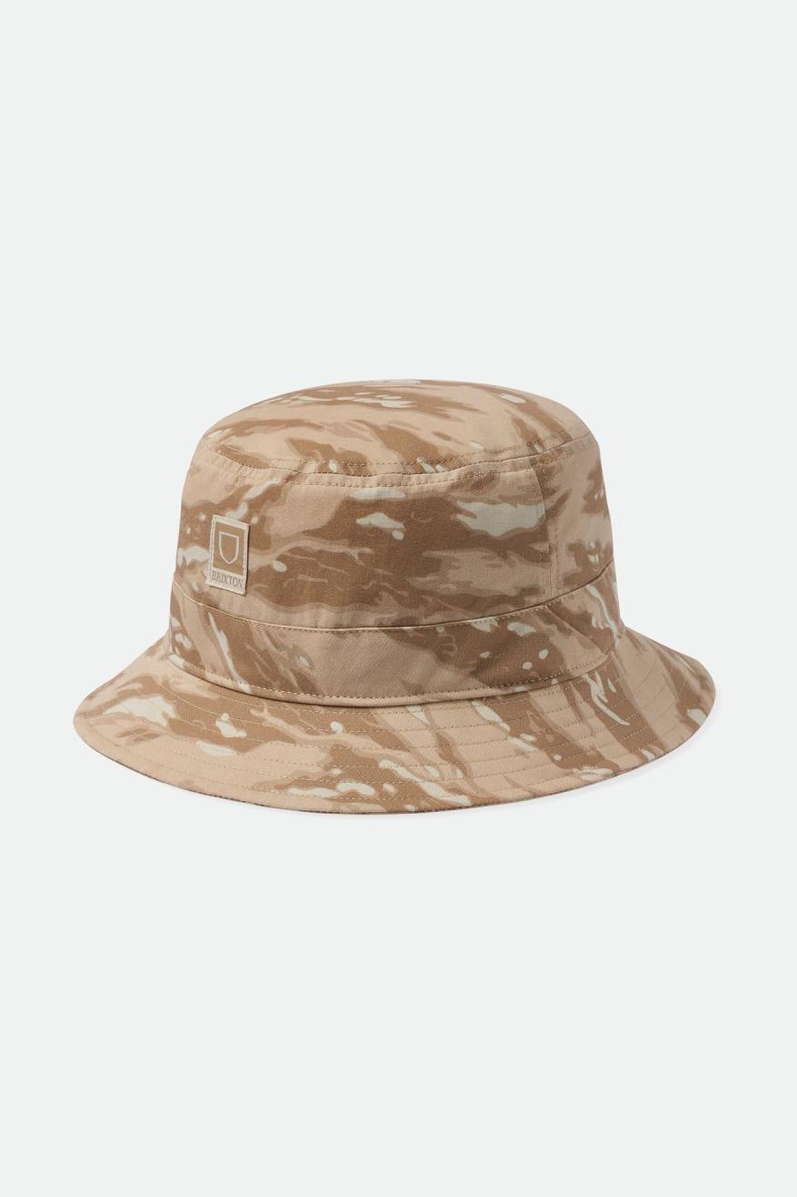 Beta Packable Bucket Hat - Off White Tiger Camo