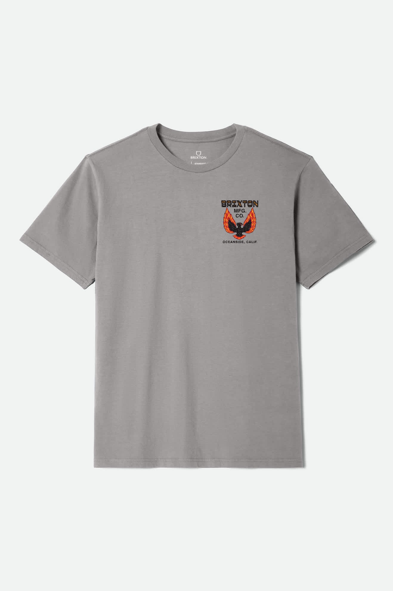 Men's Garvey S/S Tailored T-Shirt in the color Heather Grey - Front Product View