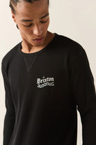 Men's Rosa Waffle Knit Top in the color Black - Additional Fit image