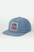 Unisex Ford Service Dept Snapback in the color Blue Chambray - Front Product View