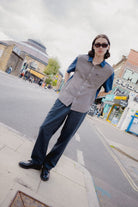 Men's Cru Shirt in the color Classic Navy Color Blocked - Men's Lifestyle image