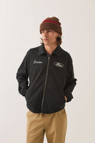 Unisex Ford Built Tough Harrington Jacket in the color Burnt Rubber - Additional Fit image
