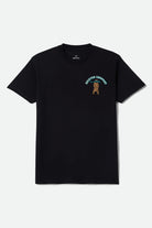 Men's Provisions Standard T-Shirt in the color Black - Front Product View