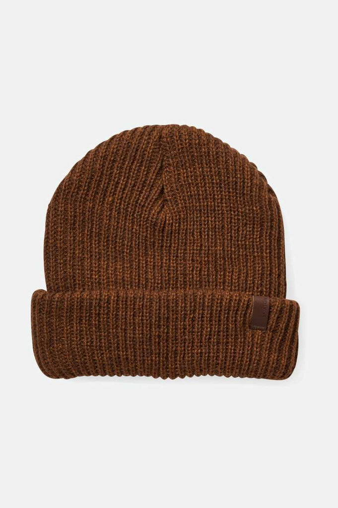 Brixton Marled Chunky Beanie - Coffee/Chocolate