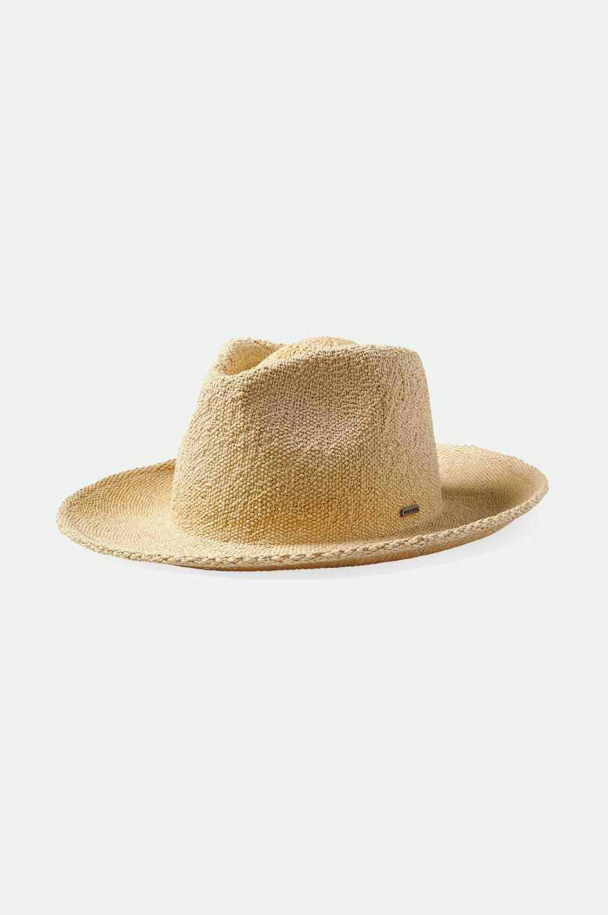 Dayton Basic Convertabrim Straw Rancher Hat - Natural