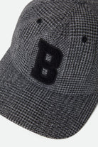 Unisex Big B Adjustable Hat in the color Grey Shadow Plaid - Additional Laydown image