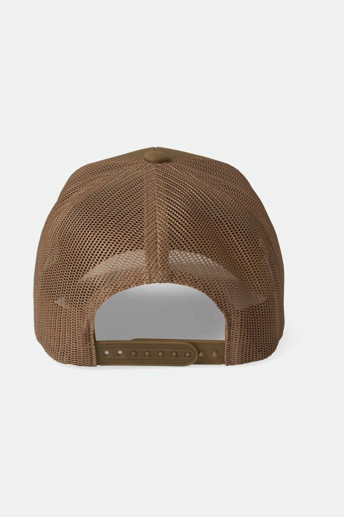 Brixton Regal Netplus Trucker Hat - Khaki/Khaki