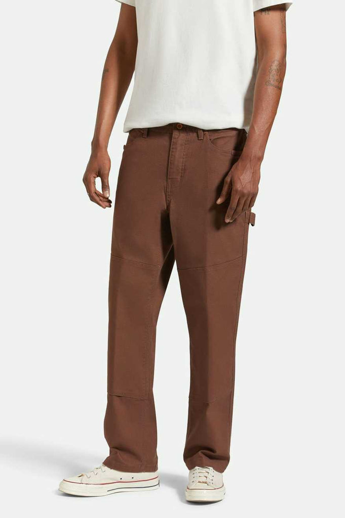 Men's Fit, front | Builders Carpenter Stretch Pant - Pinecone Brown