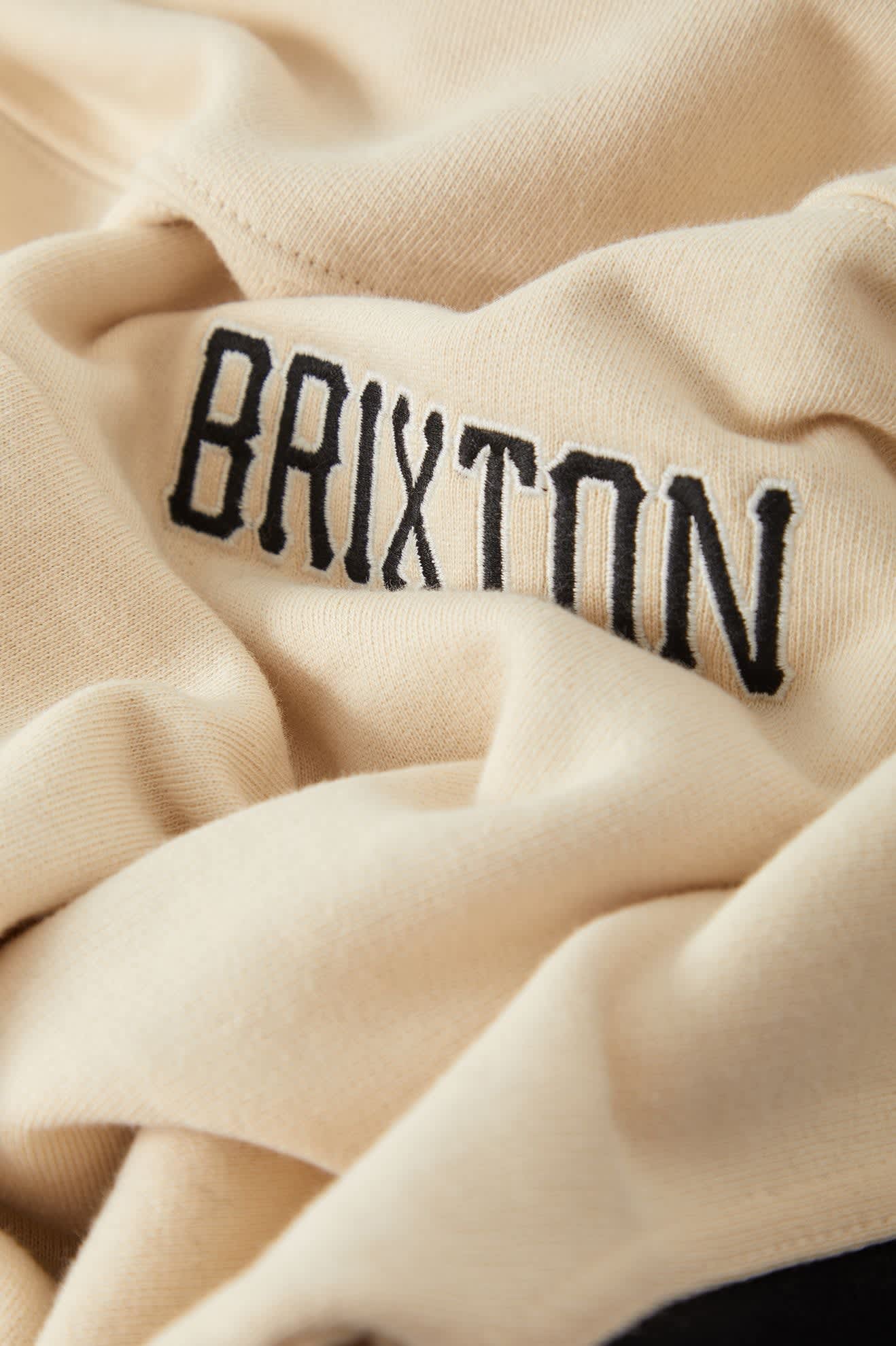 Men's Upstate Fleece in the color Whitecap/Black - Additional Laydown image