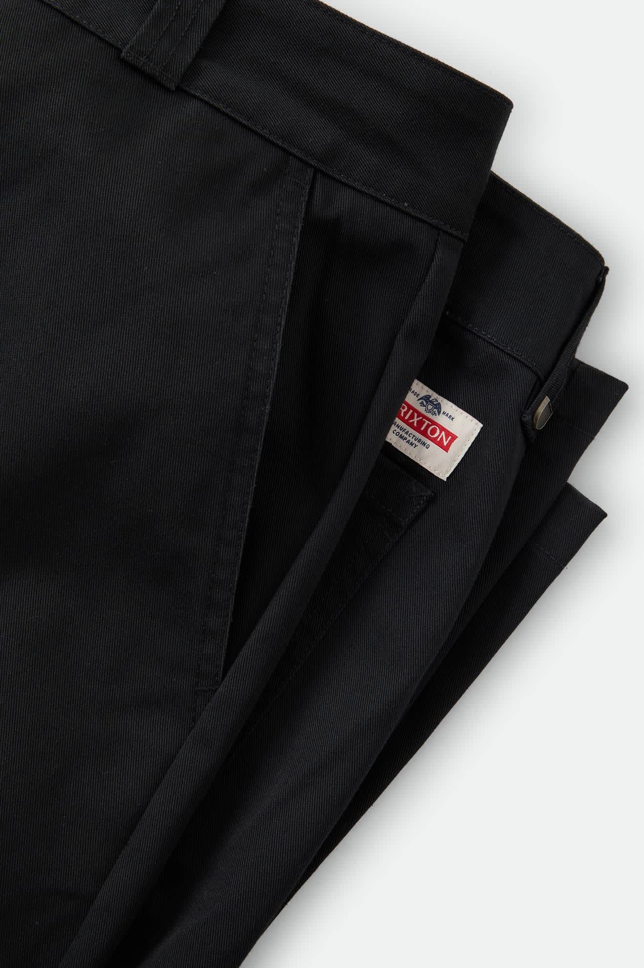 Men's Trademark Chino Pant in the color Black - Additional Laydown image