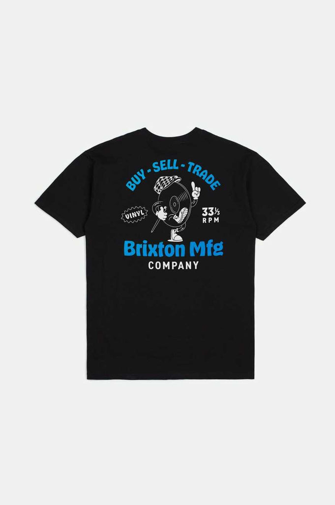 Brixton Rhythmic S/S Standard T-Shirt - Black