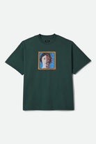 Men's Transform Short Sleeve Oversized Shirt in the color Primal Green - Front Product View