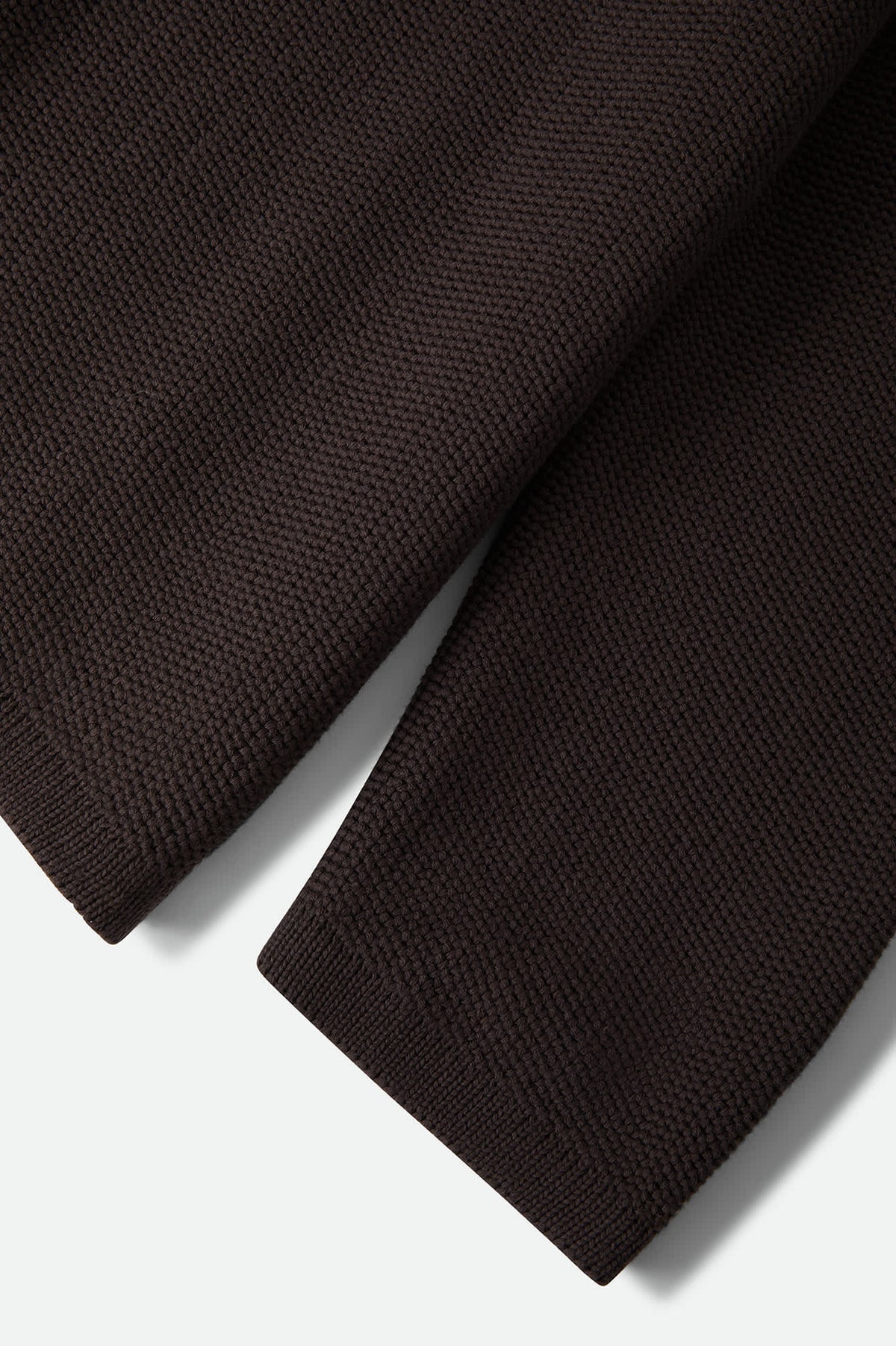 Men's Belgrade Sweater in the color Walnut Brown - Additional Laydown image
