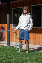 Men's Everyday Vintage Wash Short in the color Washed Denim Blue - Additional Fit image