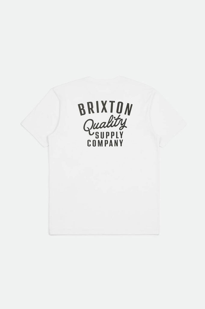 Brixton Hubal S/S Tailored Tee - White