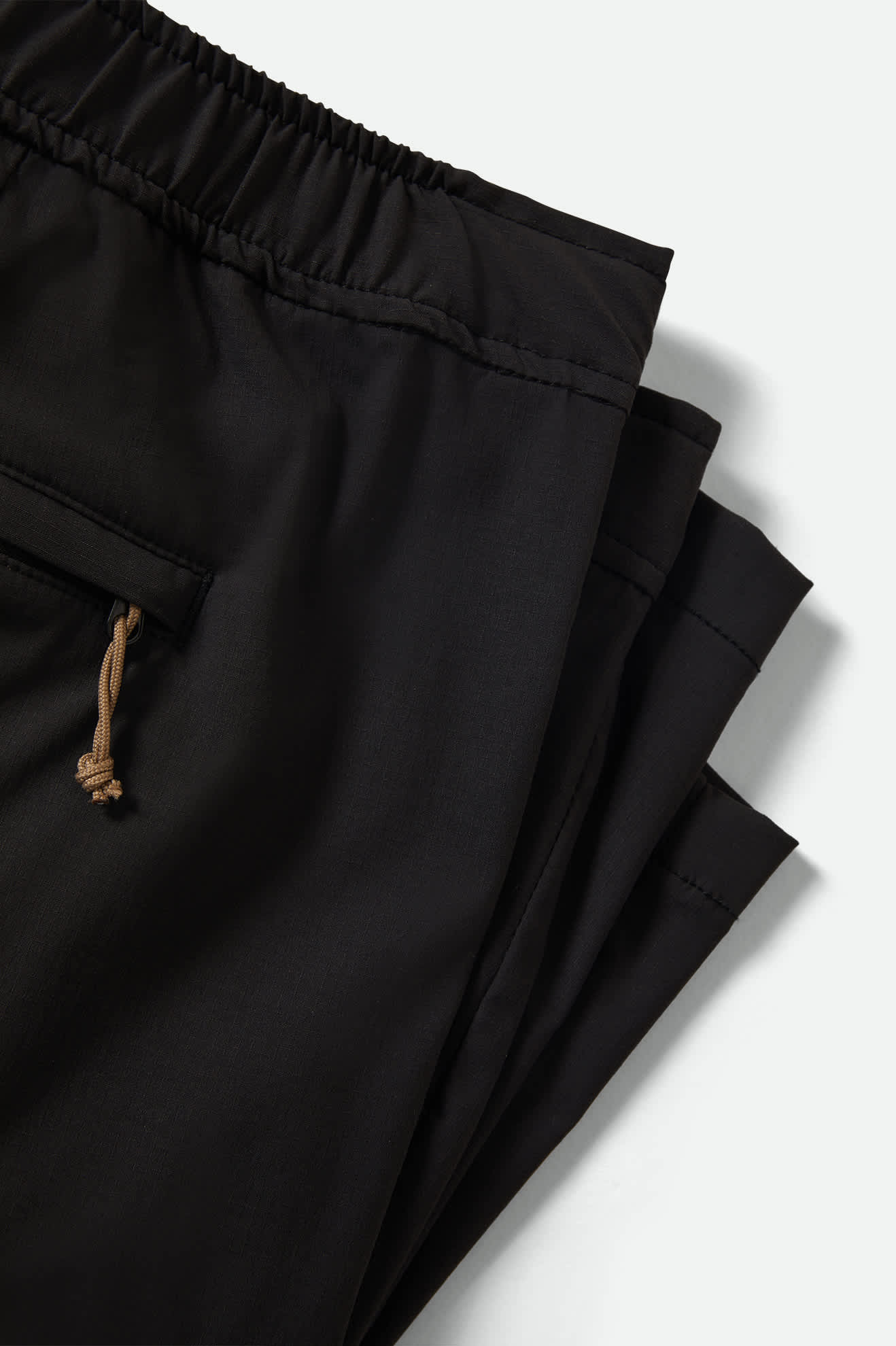 Men's Journey Utility Short in the color Black - Additional Laydown image