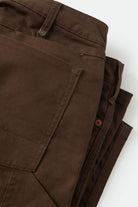 Men's Builders Carpenter Pant in the color Walnut Brown - Additional Laydown image
